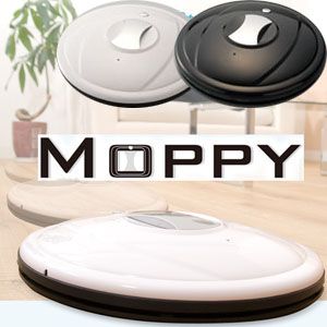 フローリング用お掃除ロボット『モッピー（MOPPY）』ブラック